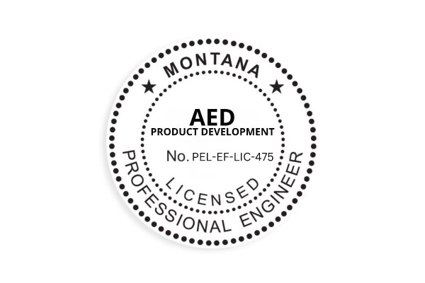 Montana Licensed Professional Engineer Mark